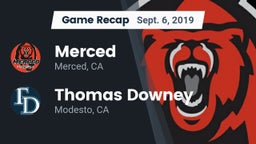 Recap: Merced  vs. Thomas Downey  2019