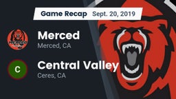 Recap: Merced  vs. Central Valley  2019