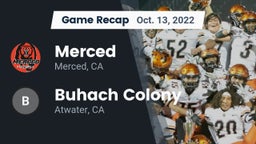 Recap: Merced  vs. Buhach Colony  2022