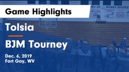 Tolsia  vs BJM Tourney Game Highlights - Dec. 6, 2019