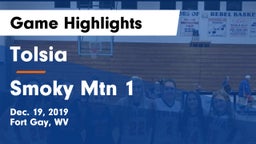 Tolsia  vs Smoky Mtn 1 Game Highlights - Dec. 19, 2019