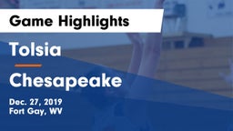 Tolsia  vs Chesapeake  Game Highlights - Dec. 27, 2019