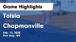 Tolsia  vs Chapmanville Game Highlights - Feb. 12, 2020