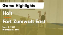 Holt  vs Fort Zumwalt East  Game Highlights - Jan. 3, 2019