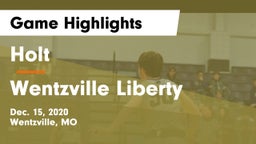 Holt  vs Wentzville Liberty  Game Highlights - Dec. 15, 2020