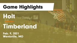 Holt  vs Timberland  Game Highlights - Feb. 9, 2021
