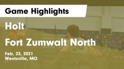 Holt  vs Fort Zumwalt North  Game Highlights - Feb. 23, 2021