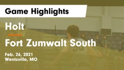 Holt  vs Fort Zumwalt South  Game Highlights - Feb. 26, 2021