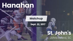 Matchup: Hanahan  vs. St. John's  2017