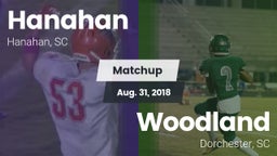 Matchup: Hanahan  vs. Woodland  2018