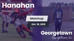 Matchup: Hanahan  vs. Georgetown  2019