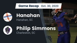 Recap: Hanahan  vs. Philip Simmons  2020