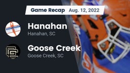 Recap: Hanahan  vs. Goose Creek  2022
