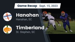 Recap: Hanahan  vs. Timberland  2023