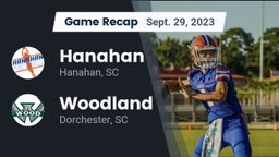 Recap: Hanahan  vs. Woodland  2023