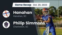 Recap: Hanahan  vs. Philip Simmons  2023