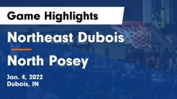 Northeast Dubois  vs North Posey  Game Highlights - Jan. 4, 2022