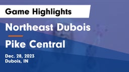 Northeast Dubois  vs Pike Central  Game Highlights - Dec. 28, 2023