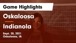 Oskaloosa  vs Indianola  Game Highlights - Sept. 28, 2021