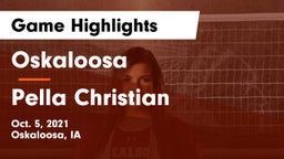 Oskaloosa  vs Pella Christian  Game Highlights - Oct. 5, 2021