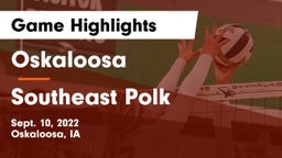 Oskaloosa  vs Southeast Polk  Game Highlights - Sept. 10, 2022