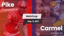 Matchup: Pike vs. Carmel  2017