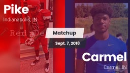 Matchup: Pike vs. Carmel  2018