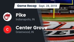 Recap: Pike  vs. Center Grove  2018