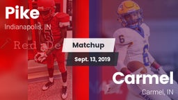 Matchup: Pike vs. Carmel  2019