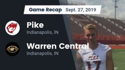 Recap: Pike  vs. Warren Central  2019