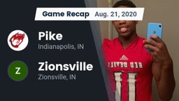 Recap: Pike  vs. Zionsville  2020