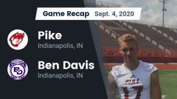 Recap: Pike  vs. Ben Davis  2020
