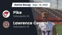Recap: Pike  vs. Lawrence Central  2020