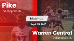 Matchup: Pike vs. Warren Central  2020