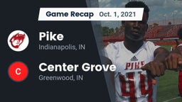 Recap: Pike  vs. Center Grove  2021