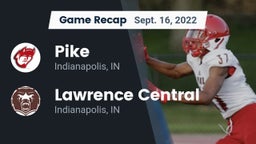 Recap: Pike  vs. Lawrence Central  2022