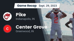 Recap: Pike  vs. Center Grove  2023