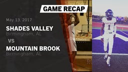 Recap: Shades Valley  vs. Mountain Brook  2017