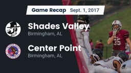 Recap: Shades Valley  vs. Center Point  2017