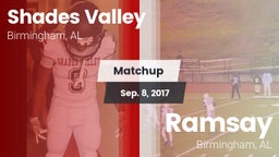 Matchup: Shades Valley High vs. Ramsay  2017