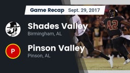 Recap: Shades Valley  vs. Pinson Valley  2017