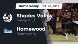 Recap: Shades Valley  vs. Homewood  2017