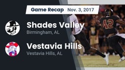 Recap: Shades Valley  vs. Vestavia Hills  2017
