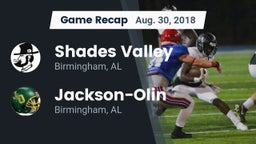 Recap: Shades Valley  vs. Jackson-Olin  2018
