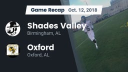 Recap: Shades Valley  vs. Oxford  2018