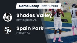 Recap: Shades Valley  vs. Spain Park  2018