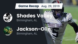Recap: Shades Valley  vs. Jackson-Olin  2019