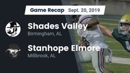 Recap: Shades Valley  vs. Stanhope Elmore  2019