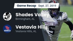Recap: Shades Valley  vs. Vestavia Hills  2019