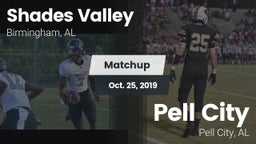 Matchup: Shades Valley High vs. Pell City  2019